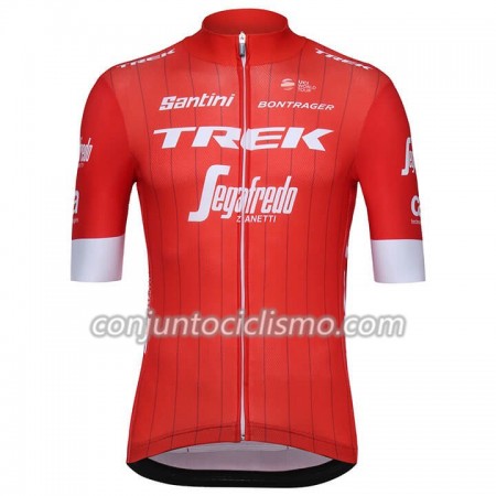 Maillot mangas cortas 2018 Trek-Segafredo Mujer N001